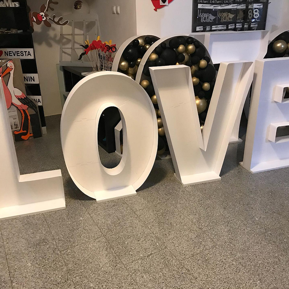 2.4FT Letters Balloons Frame M - Event Z บทวิจารณ์และราคา