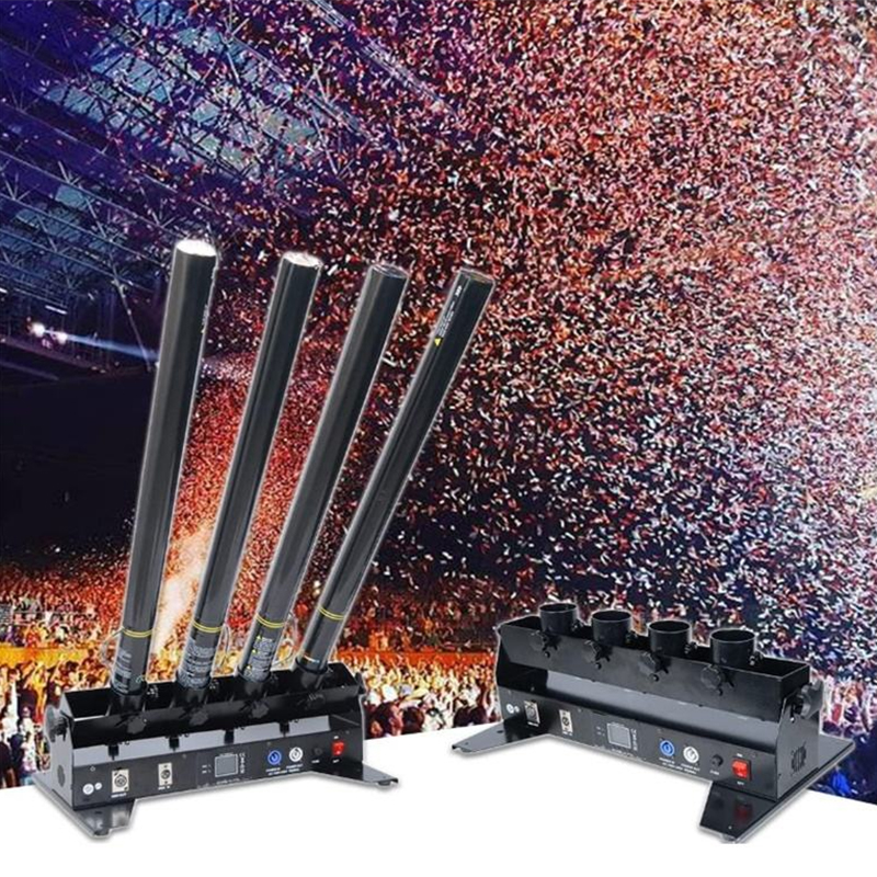 4-Tube Electric Confetti Blast - Confetti Cannon Tube บทวิจารณ์และราคา