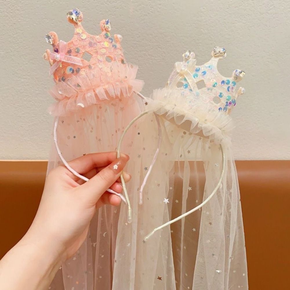 Sparkly Princess Crown Veil He - Glitter Tablecloth บทวิจารณ์และราคา