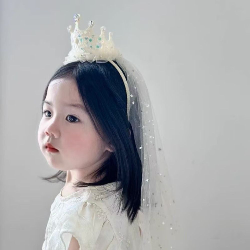 Sparkly Princess Crown Veil He - Glitter Tablecloth บทวิจารณ์และราคา