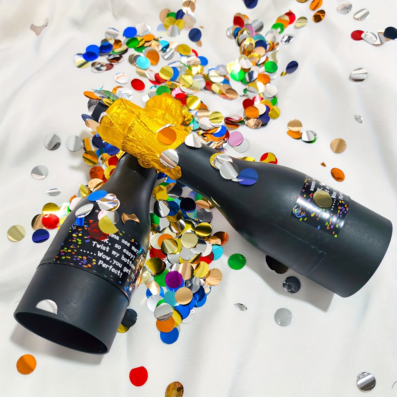 6/12pcs Confetti Launchers Con - Confetti Cannon Tube บทวิจารณ์และราคา