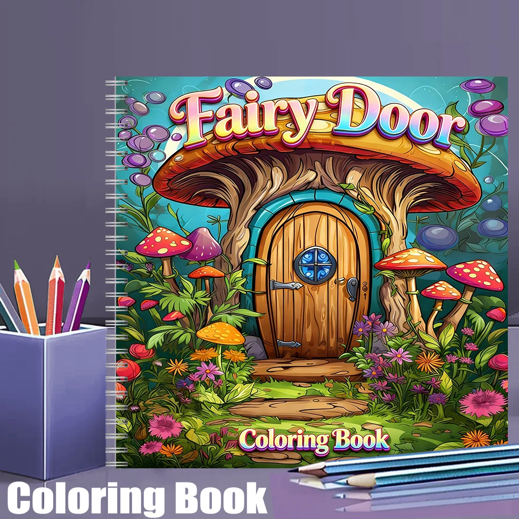 Coloring Book Fairy Door for A - Event Supplies บทวิจารณ์และราคา