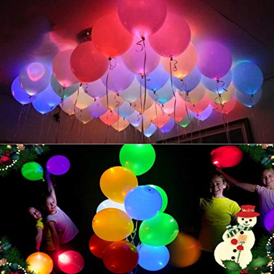 20 LED Light Up Balloons, 12 i - Led Balloon Light บทวิจารณ์และราคา