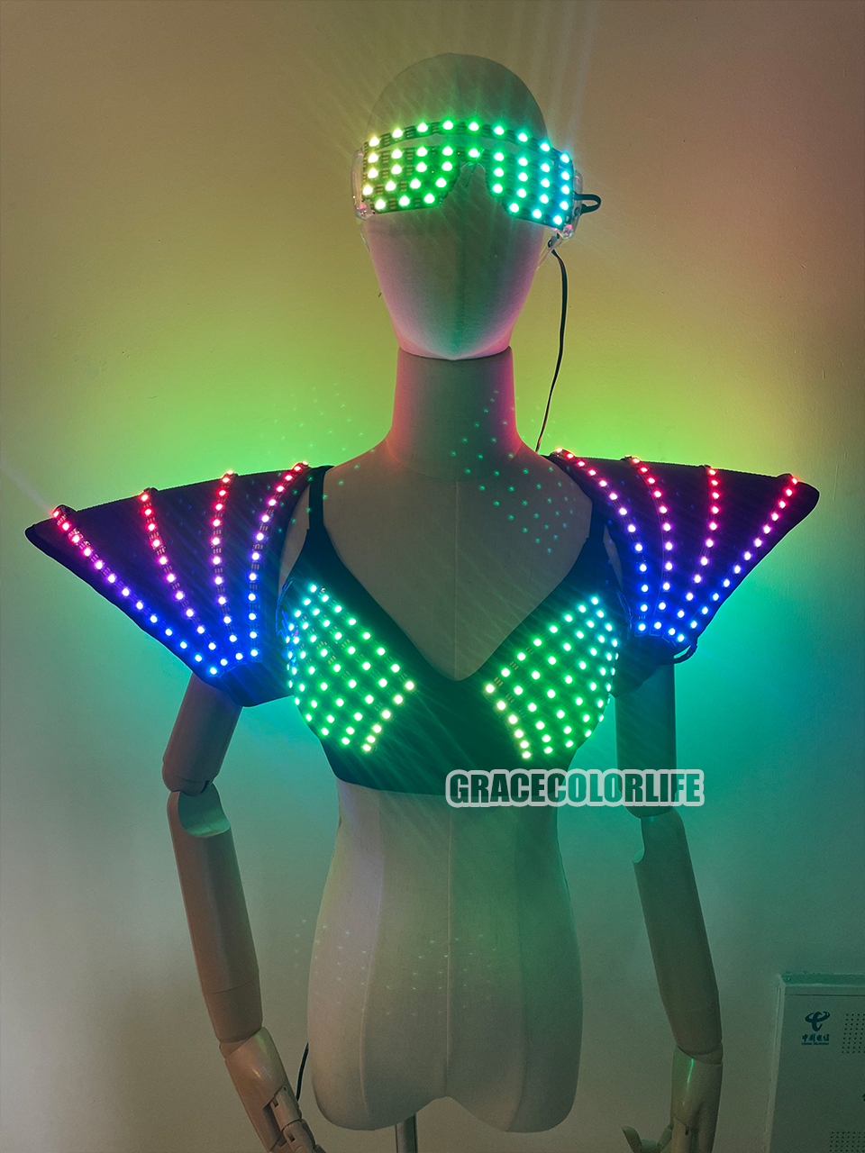 Cyberpunk Full-Color Laser LED - Event Party Dj บทวิจารณ์และราคา