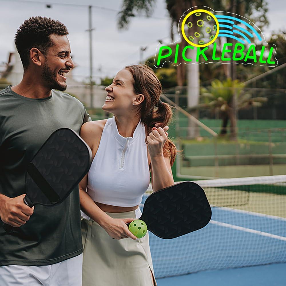 Pickleball Neon Sign USB Dimma - Neon Sign Party บทวิจารณ์และราคา