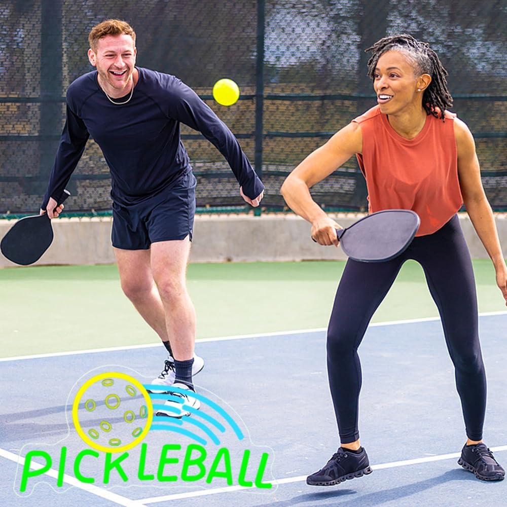 Pickleball Neon Sign USB Dimma - Neon Sign Party บทวิจารณ์และราคา
