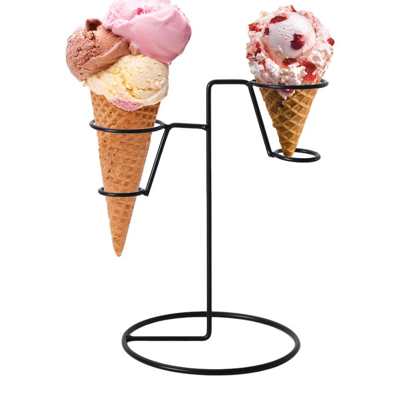 Ice Cream Cone Holder Black Ir - Cotton Candy Cone บทวิจารณ์และราคา
