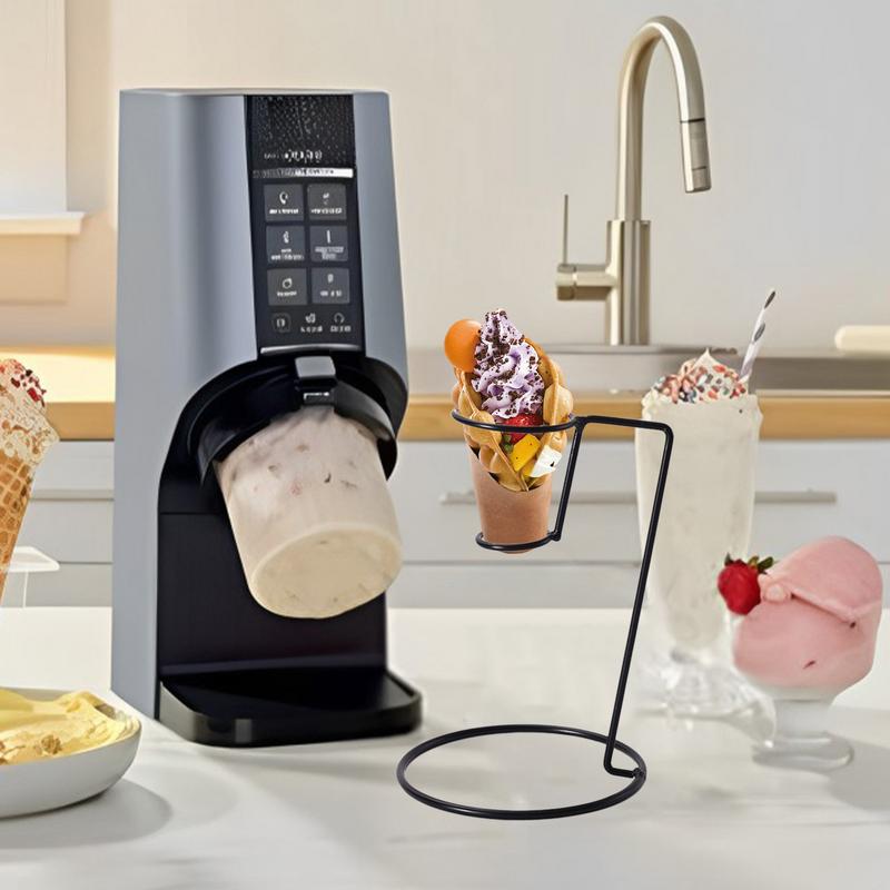 Ice Cream Cone Holder Black Ir - Cotton Candy Cone บทวิจารณ์และราคา