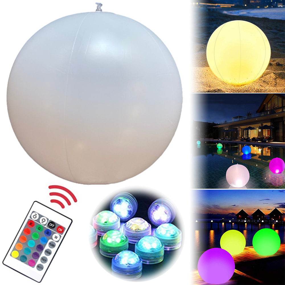 1-5PCS Floating Pool Lights wi - Led Balloon Light บทวิจารณ์และราคา