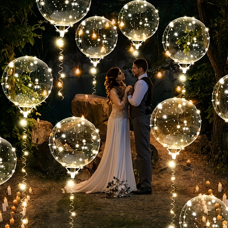 Led Luminous Transparent Ballo - Led Balloon Light บทวิจารณ์และราคา