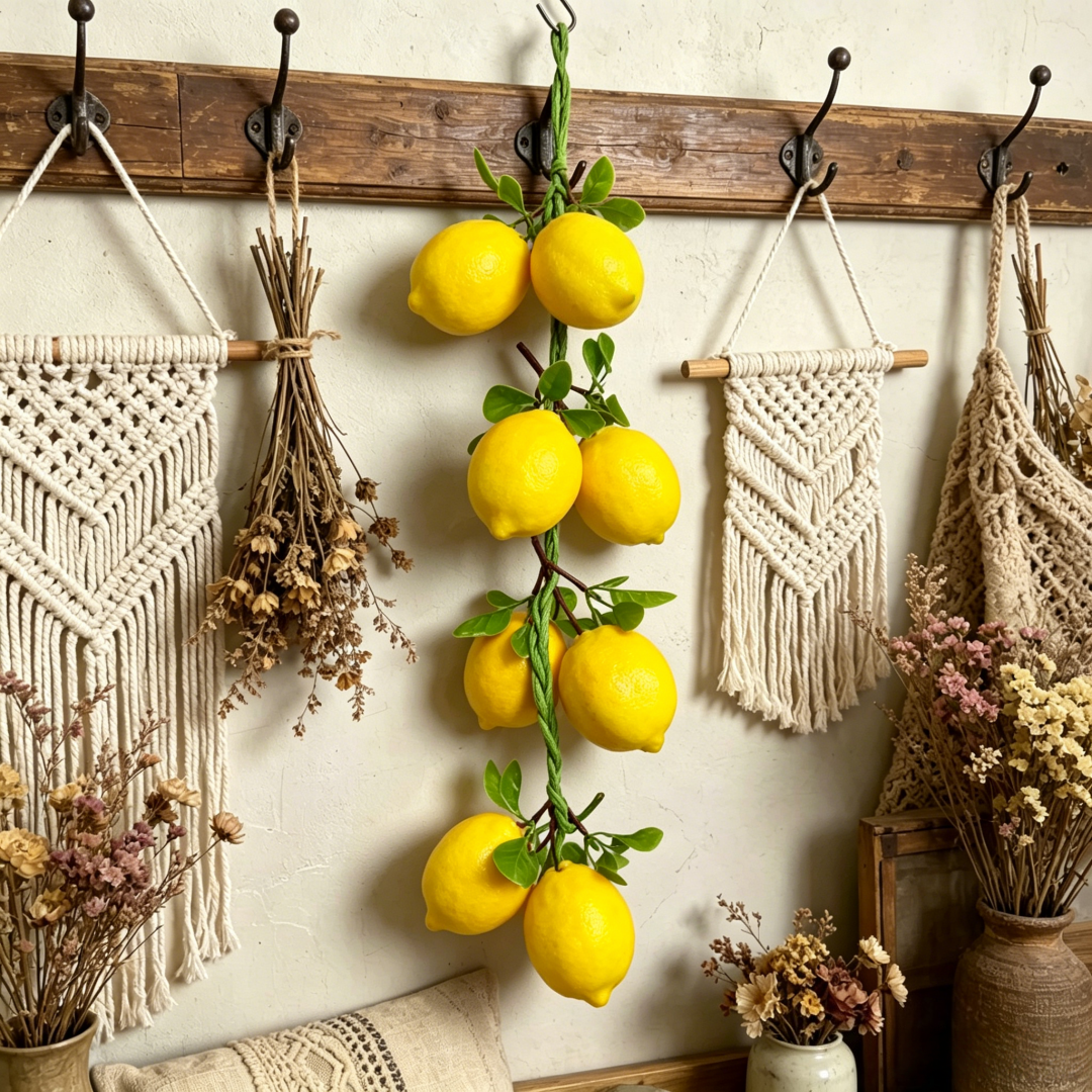 Artificial lemon skewers, Real - Centerpiece Stick บทวิจารณ์และราคา