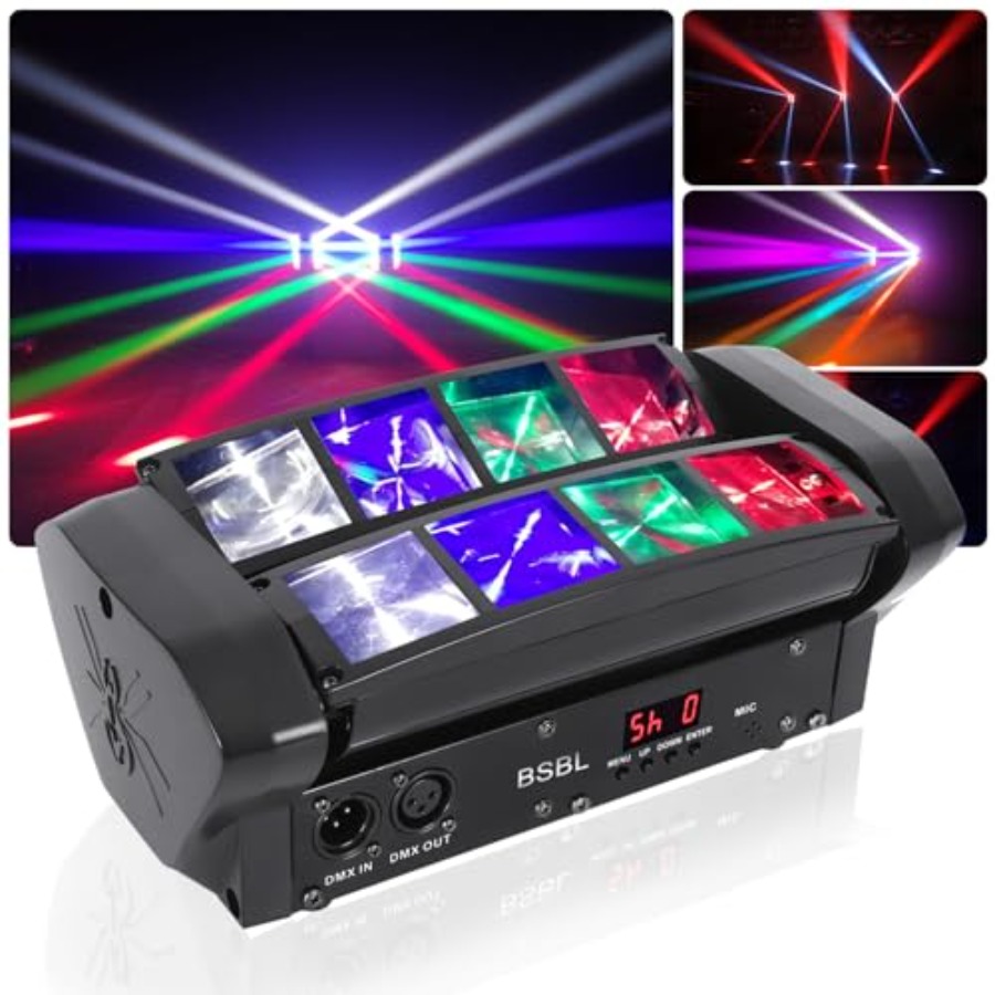 RGBW Moving Head DJ Light LED  - Event Party Dj บทวิจารณ์และราคา