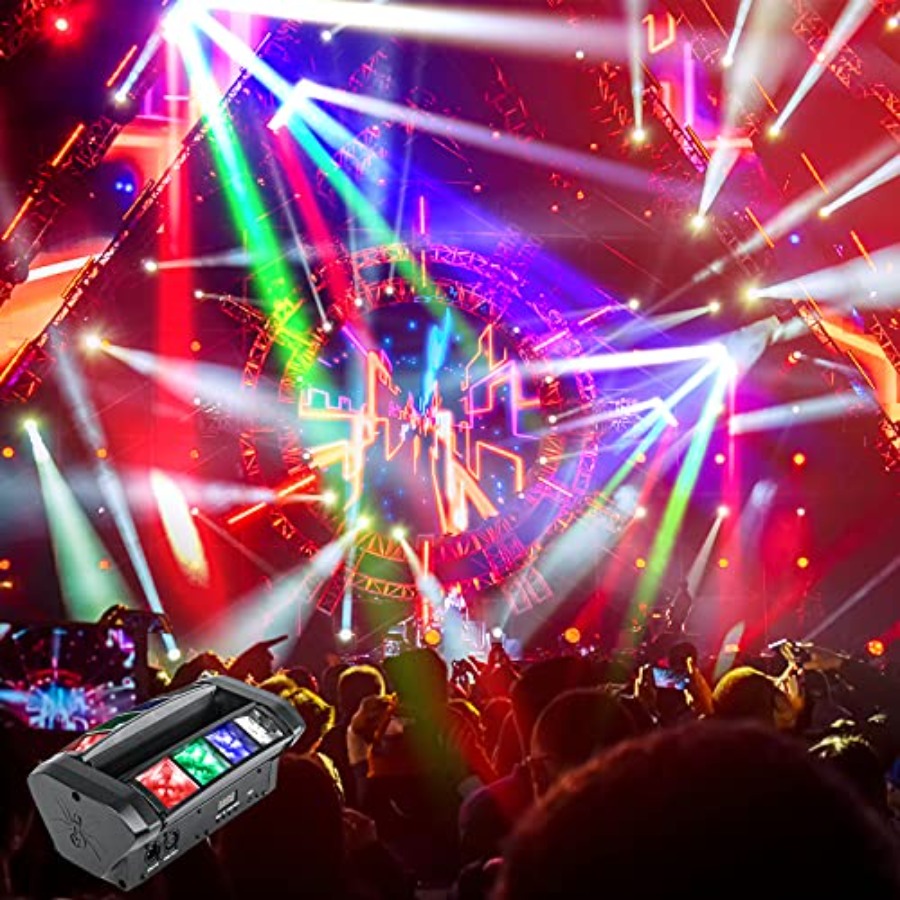 RGBW Moving Head DJ Light LED  - Event Party Dj บทวิจารณ์และราคา