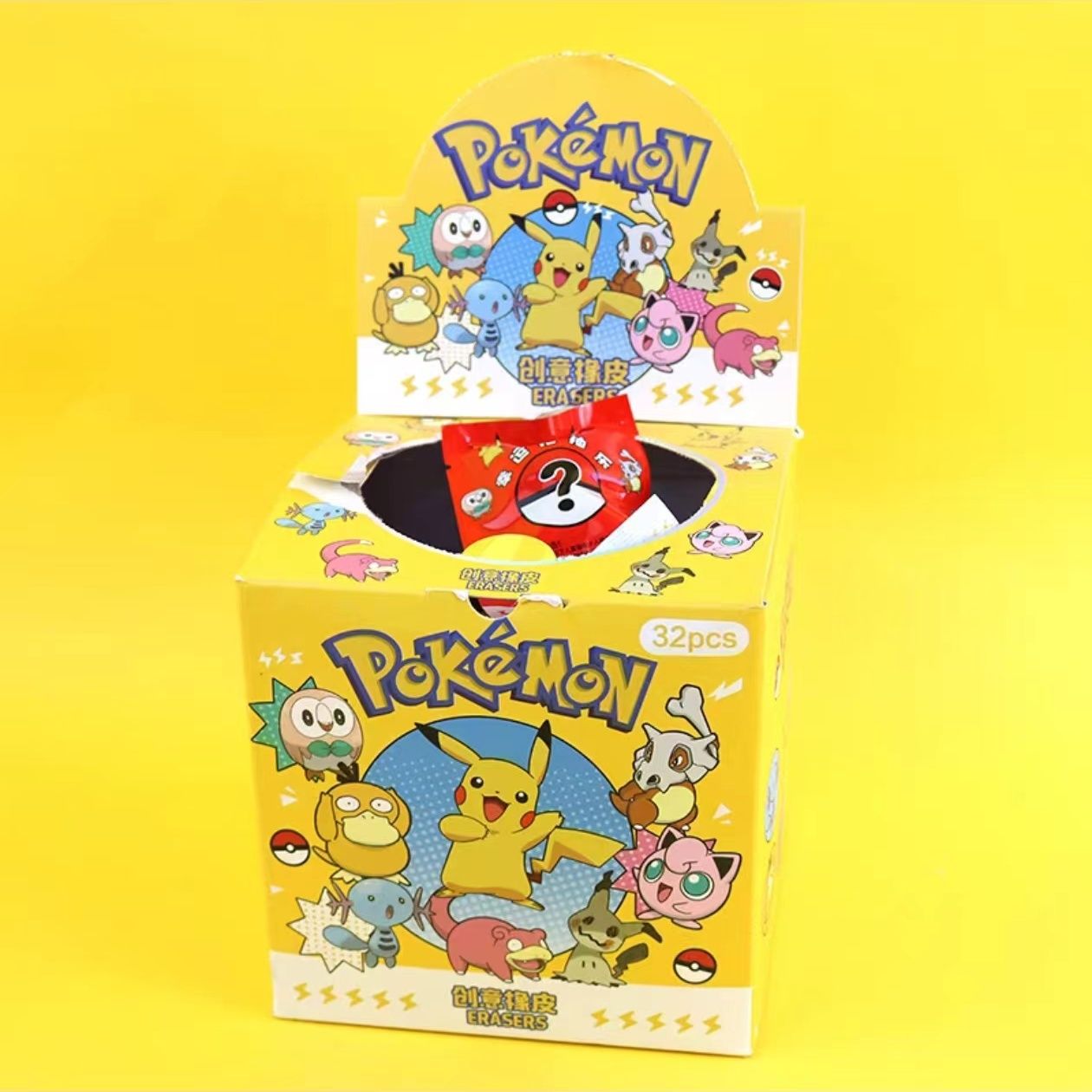 Pokemon Blind Bag Eraser Surpr - Party Favor Bag บทวิจารณ์และราคา