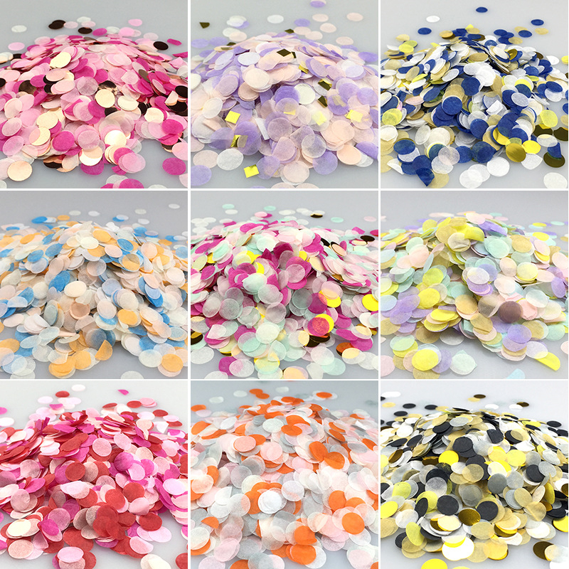 1000pcs/bag 1cm Paper Confetti - Confetti Cannon Tube บทวิจารณ์และราคา