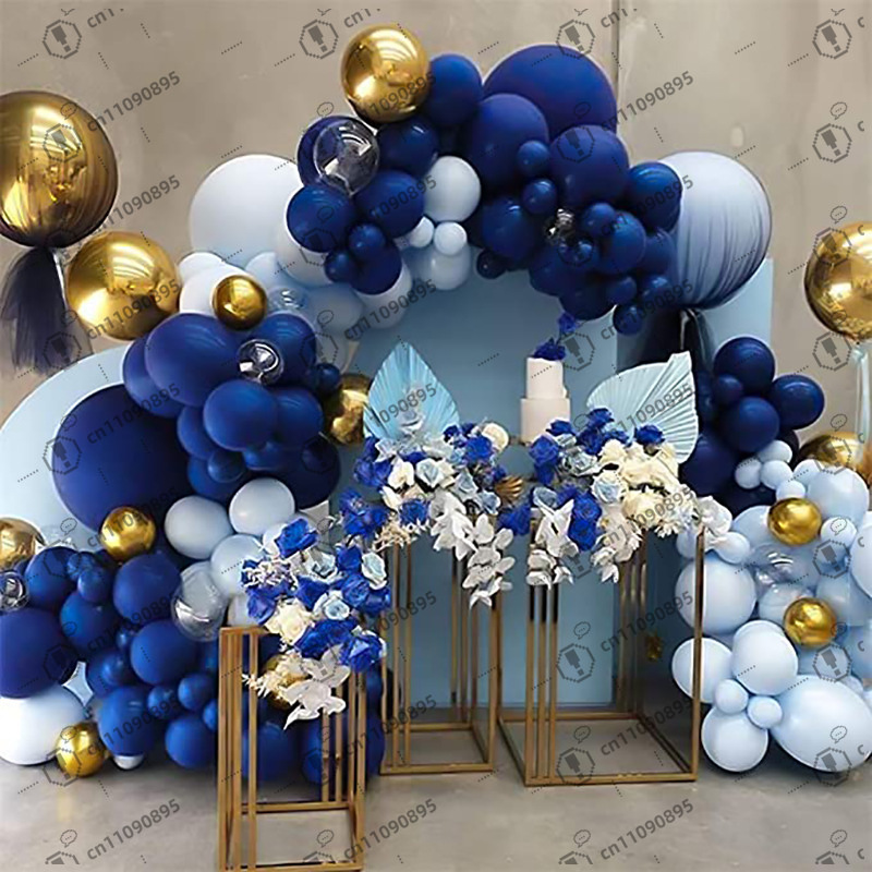 Macaron Blue Balloon Wedding B - Balloon Arch Kit บทวิจารณ์และราคา