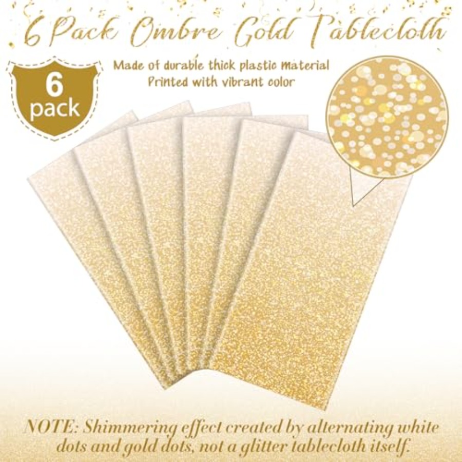 Ombre Plastic Tablecloth for P - Table Cloth Disposable บทวิจารณ์และราคา