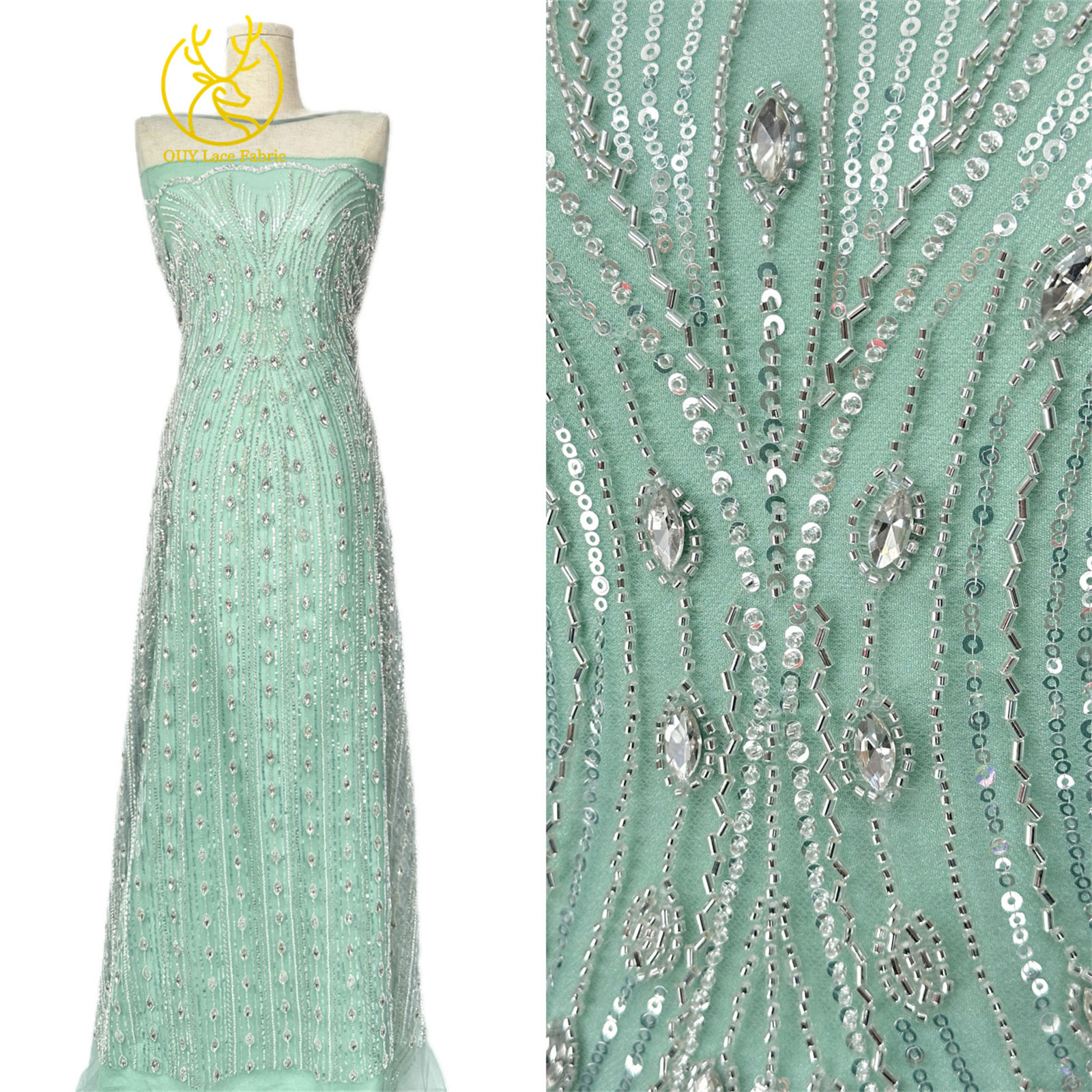 Luxurious Nigerian Diamond Lac - Glitter Tablecloth บทวิจารณ์และราคา