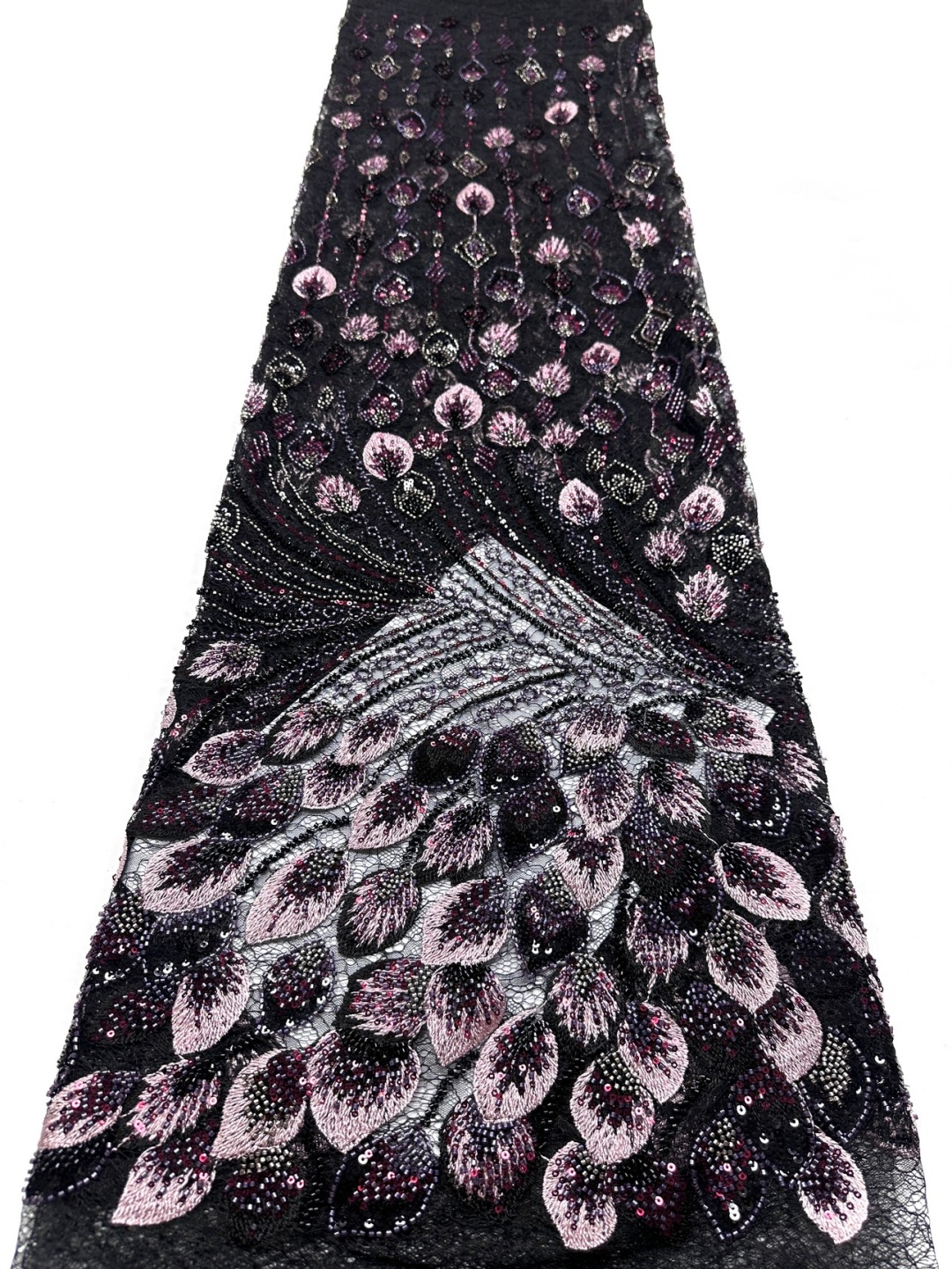5 Yard Luxury african fabric f - Glitter Tablecloth บทวิจารณ์และราคา