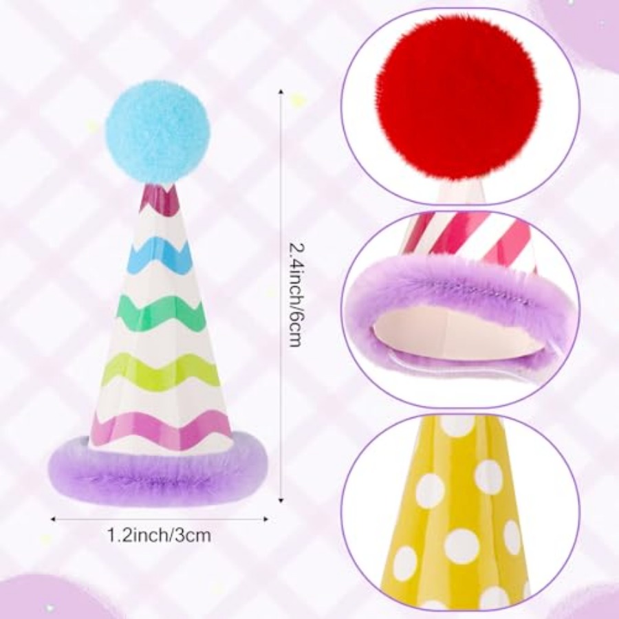 Mini Party Hats for Stuffed An - Party Hat Cone บทวิจารณ์และราคา