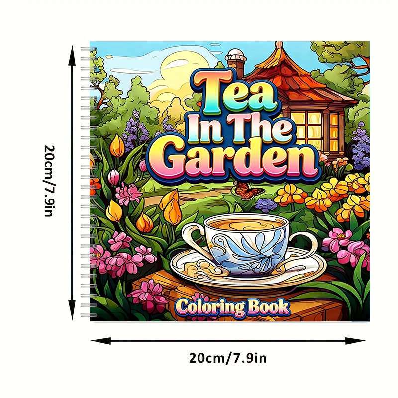 Tea In The Gardens Coloring Bo - Event Supplies บทวิจารณ์และราคา