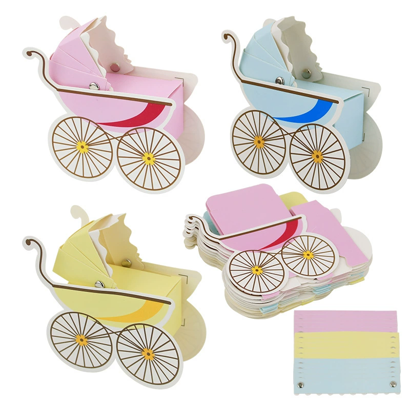 15Pcs Cute Baby Carriage Shape - Event Party Box บทวิจารณ์และราคา