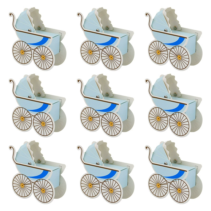 15Pcs Cute Baby Carriage Shape - Event Party Box บทวิจารณ์และราคา