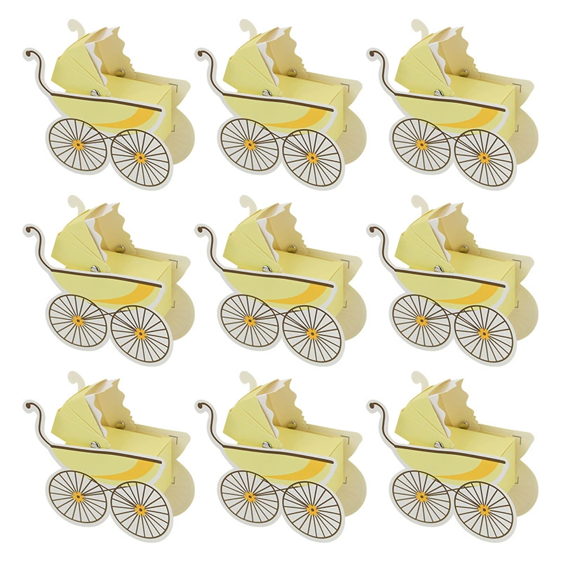 15Pcs Cute Baby Carriage Shape - Event Party Box บทวิจารณ์และราคา