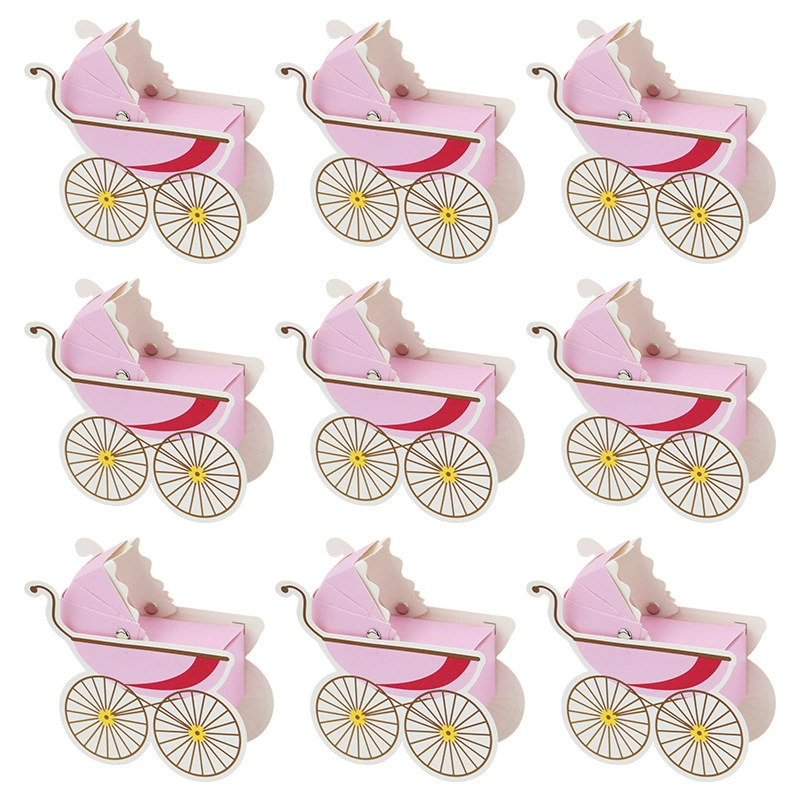15Pcs Cute Baby Carriage Shape - Event Party Box บทวิจารณ์และราคา