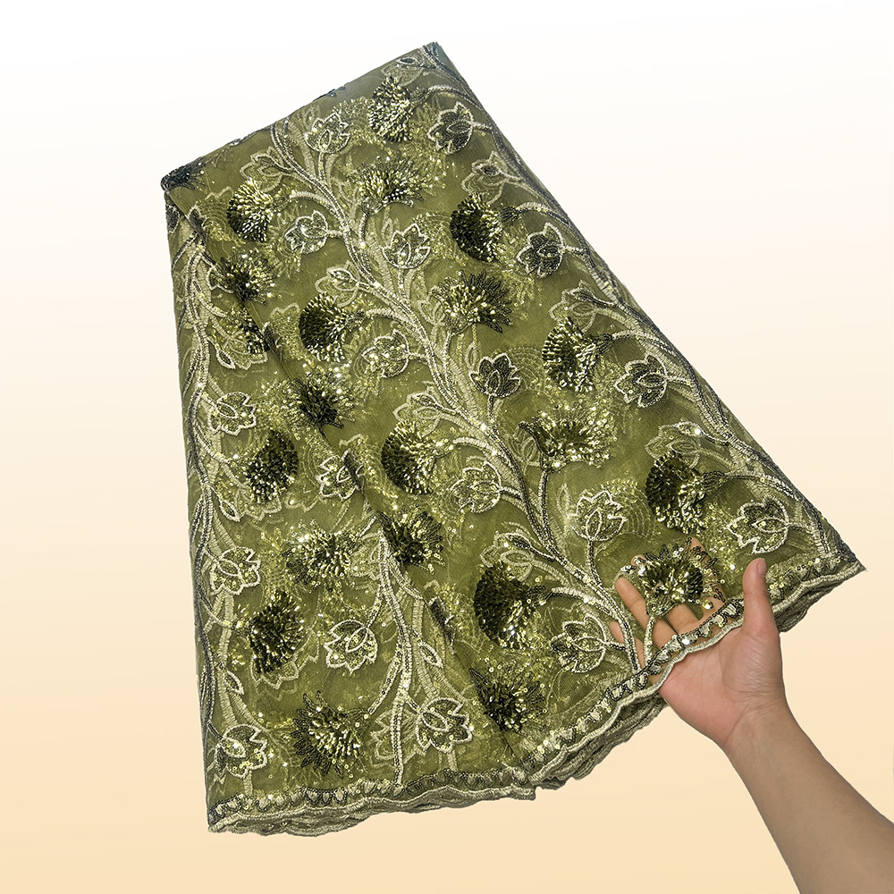 LACE French Lace Fabrics 5 Yar - Glitter Tablecloth บทวิจารณ์และราคา