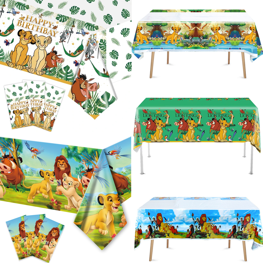 Simba Lion King Tablecloth Bir - Table Cloth Disposable บทวิจารณ์และราคา