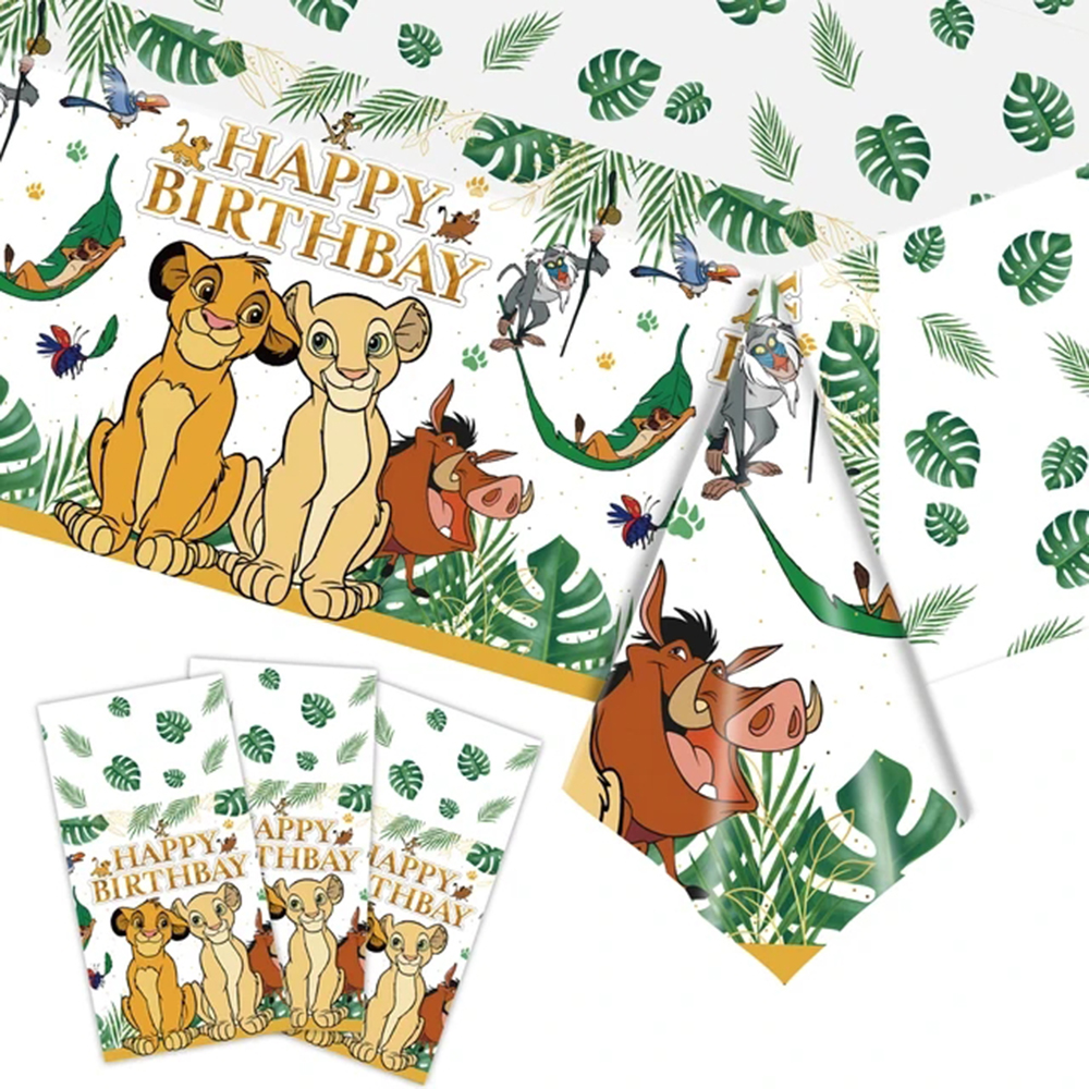 Simba Lion King Tablecloth Bir - Table Cloth Disposable บทวิจารณ์และราคา