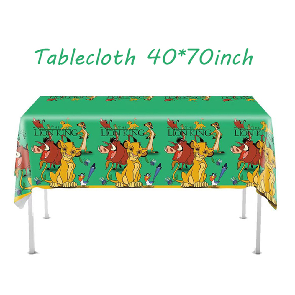 Simba Lion King Tablecloth Bir - Table Cloth Disposable บทวิจารณ์และราคา