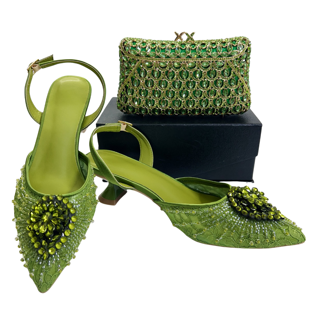 Italian Designer Evening Shoes - Party Favor Bag บทวิจารณ์และราคา