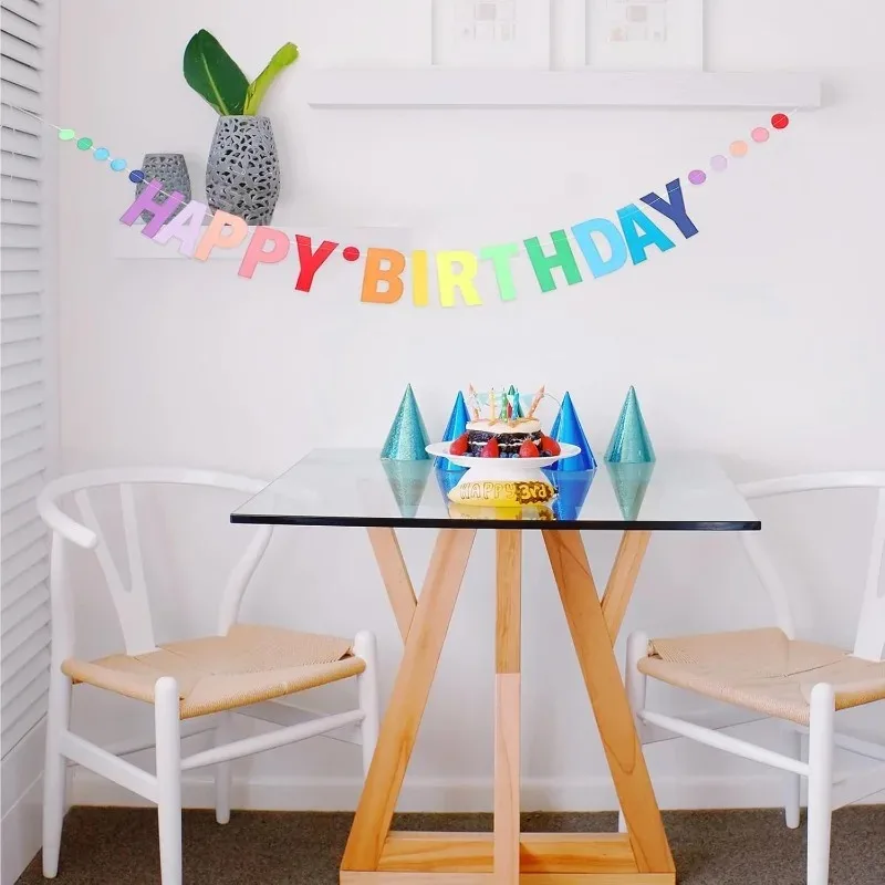 Adult,Kids,Girl,Women Happy Fo - Party Banner Gold บทวิจารณ์และราคา